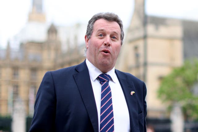 <p>Defra minister Mark Spencer has come under fire for suggesting there could be ‘some little man in China’ eavesdropping on his private conversations (James Manning/PA)</p>