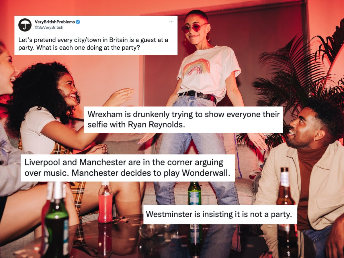 Viral post suggests what UK cities would be like at a party: ‘Newcastle didn’t bring a coat’