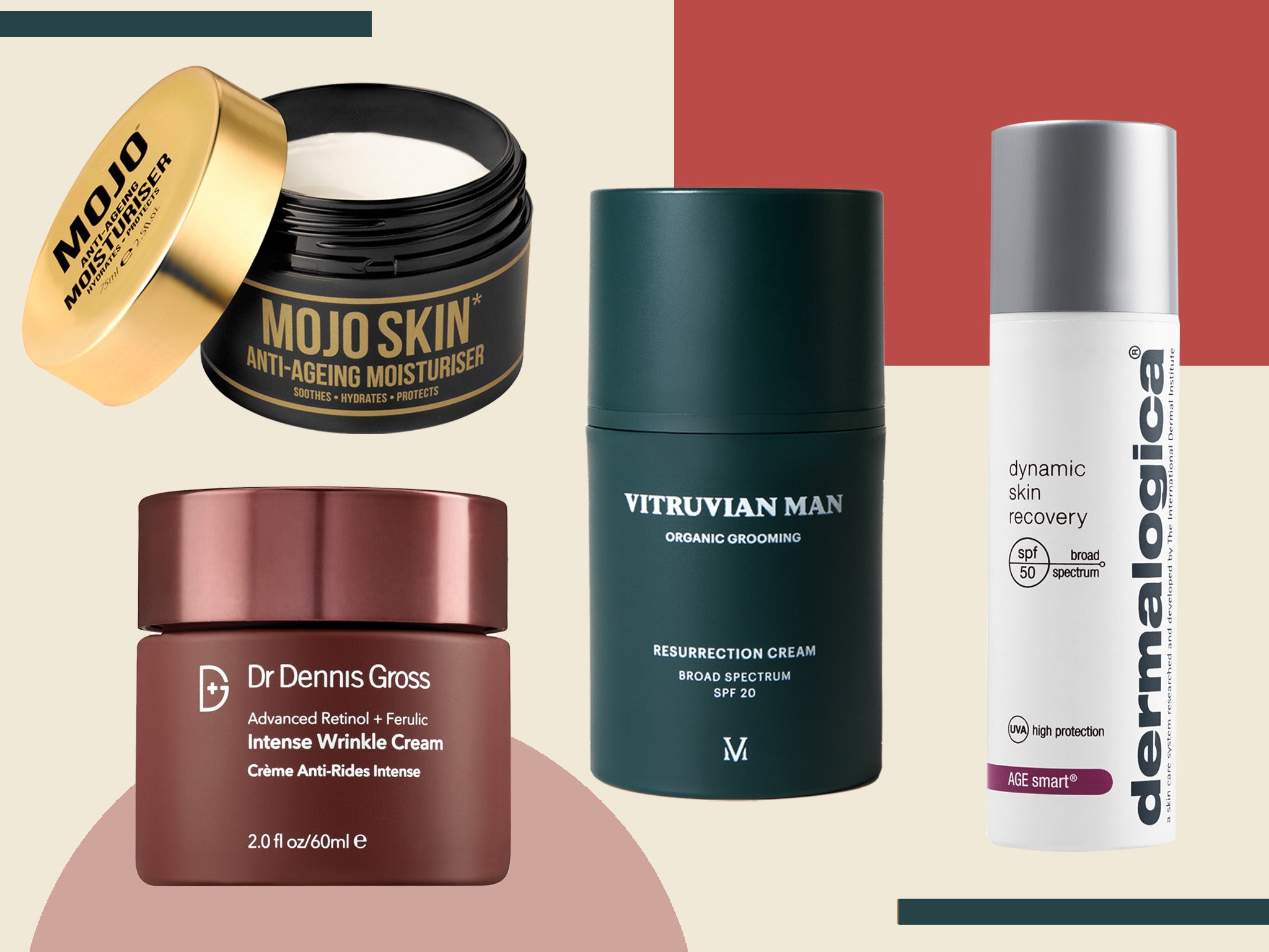 Uitputting Vijf Dankbaar Best anti-aging creams for men 2023: For sensitive to oily skin | The  Independent