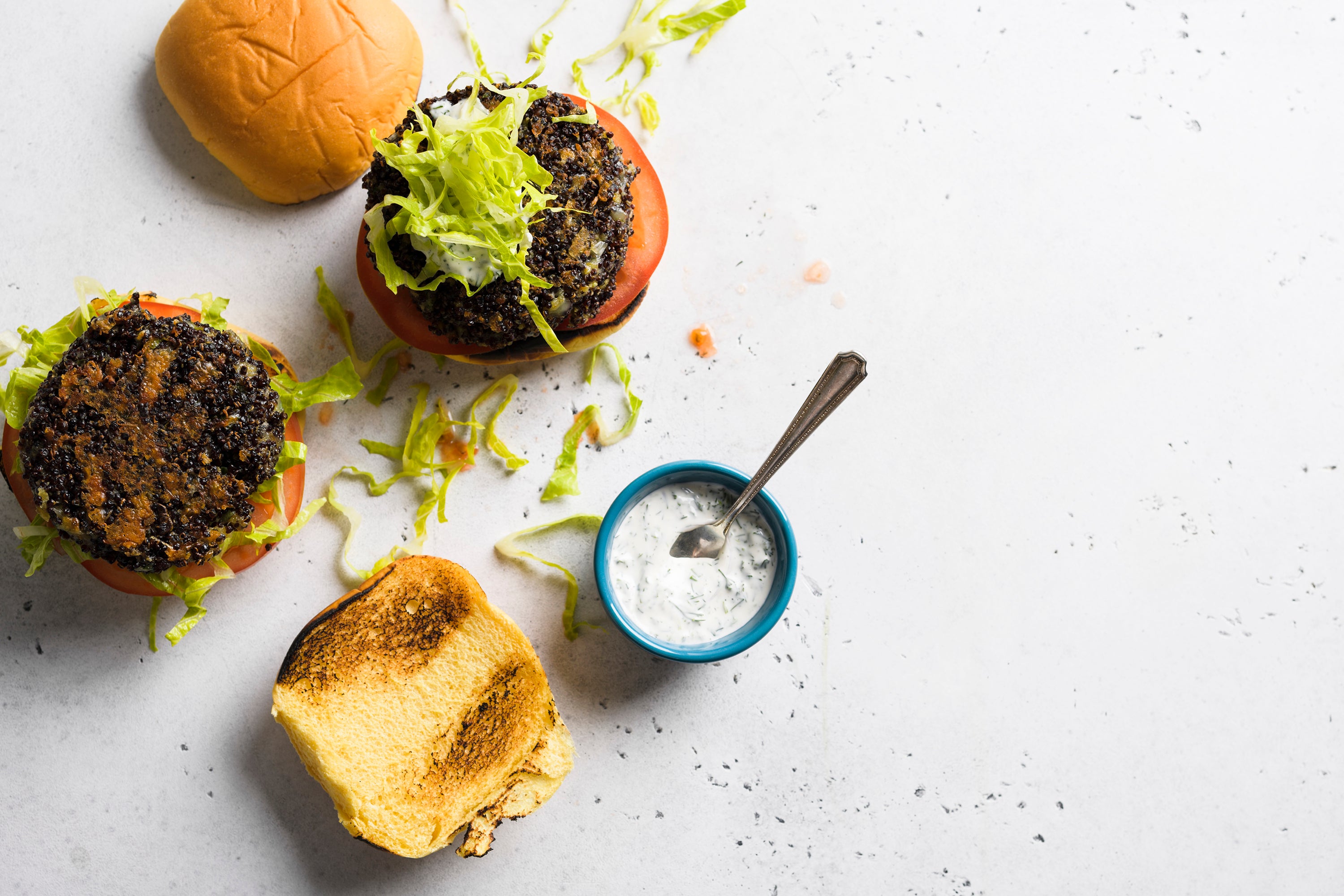 Food-MilkStreet-- Quinoa Cakes with Gruyere