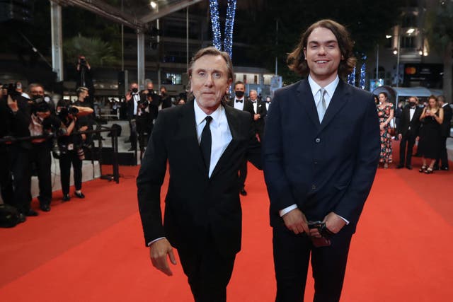 <p>Tim Roth and Cormac Roth</p>