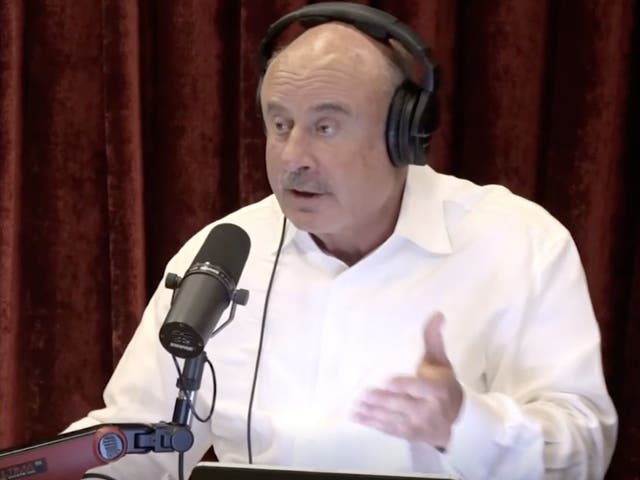 <p>Dr Phil appeared on The Joe Rogan Experience</p>