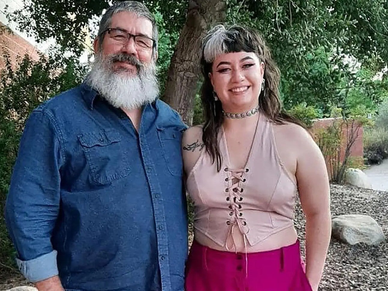 McKenna Evans, 22, and her father, Ken Evans, were killed after being attacked in the parking lot of a Kohl’s department store in Palmdale, north of Los Angeles