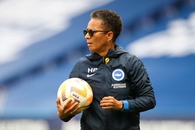 Hope Powell has parted ways with Brighton (Nigel French/PA)