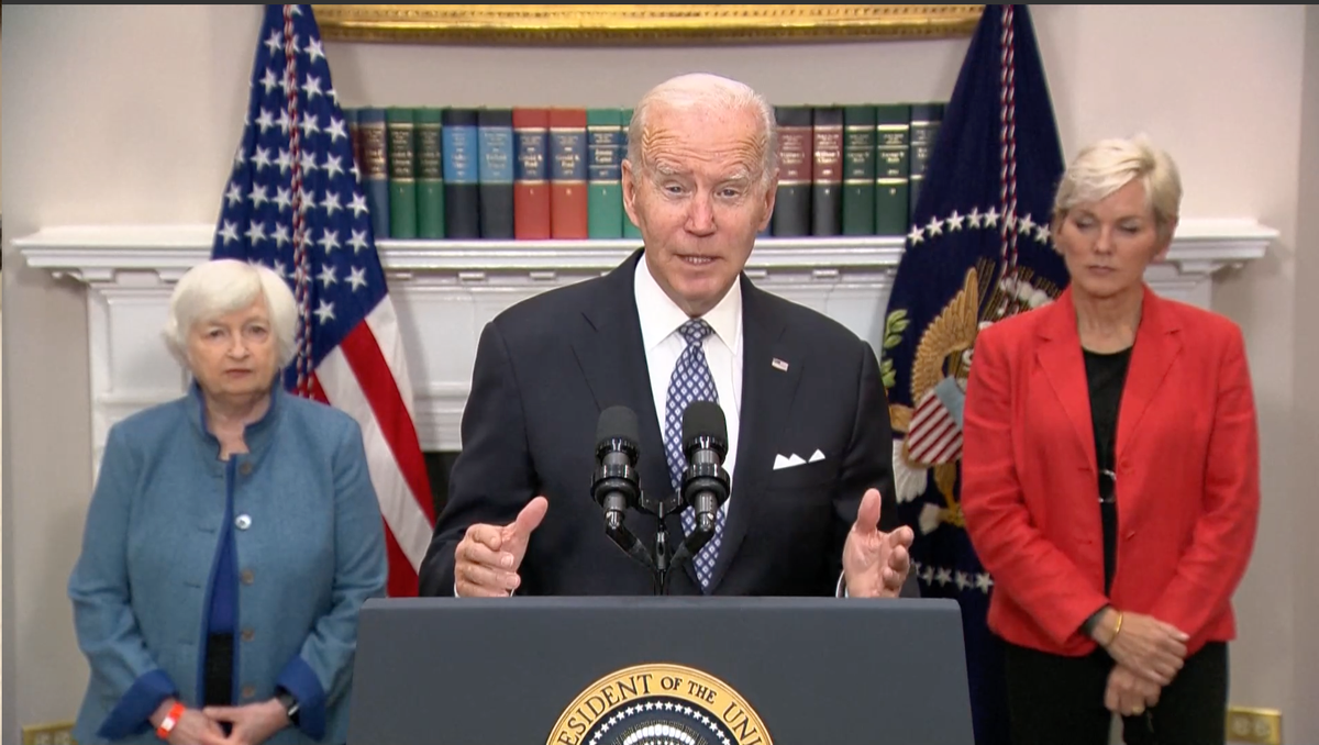 ‘Enough is enough’: Biden calls for tax on oil companies getting rich off ‘windfall of war’