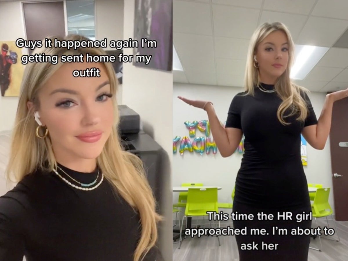 Woman claims she was sent home for wearing ‘revealing’ outfit at work: ‘Sounds like jealousy’