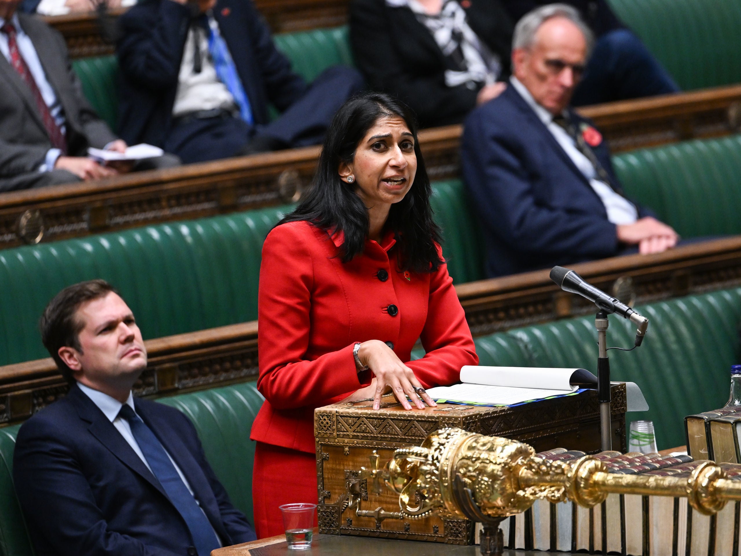 Suella Braverman managed to avoid going ‘full tofu’ in the Commons on Monday