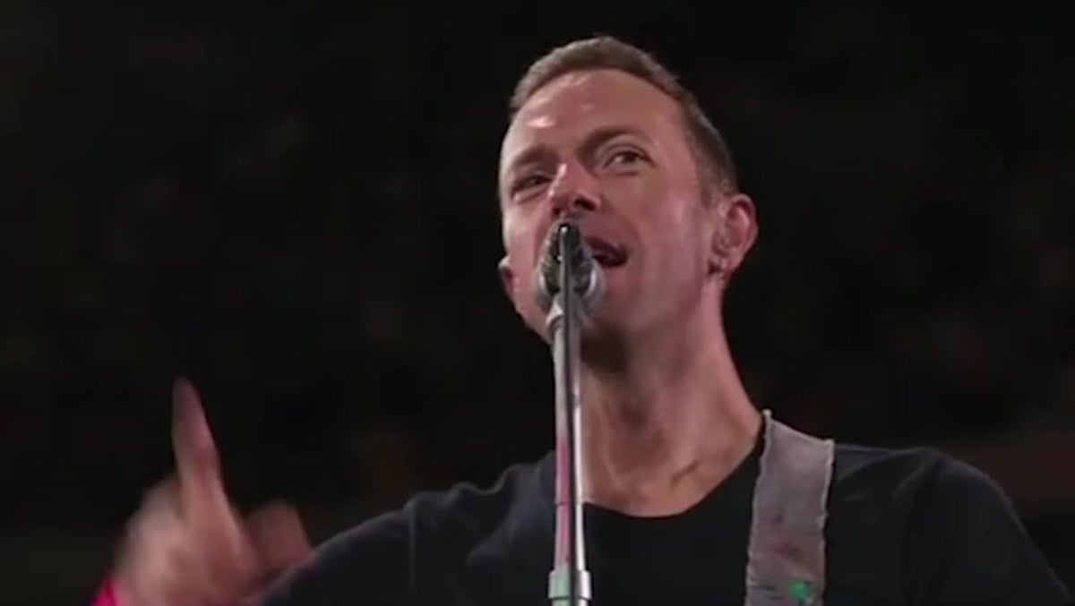 Coldplay perform Iranian protest song by arrested artist during Buenos Aires concert