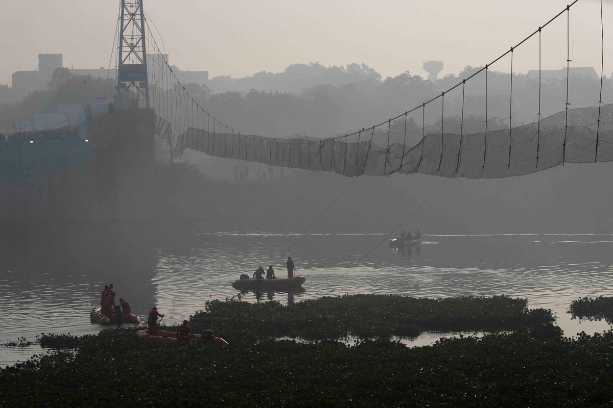 Modi to visit India’s bridge collapse site as people mourn