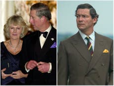The Crown star Dominic West says ‘sordid’ tampongate reaction shows ‘how badly Camilla was treated’