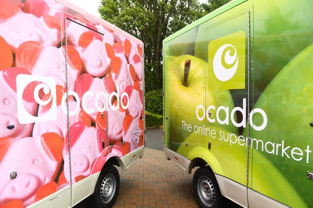 Online grocery giant Ocado has enjoyed a surge in its share price after revealing it has partnered with one of South Korea’s largest supermarkets (Doug Peters/ PA)
