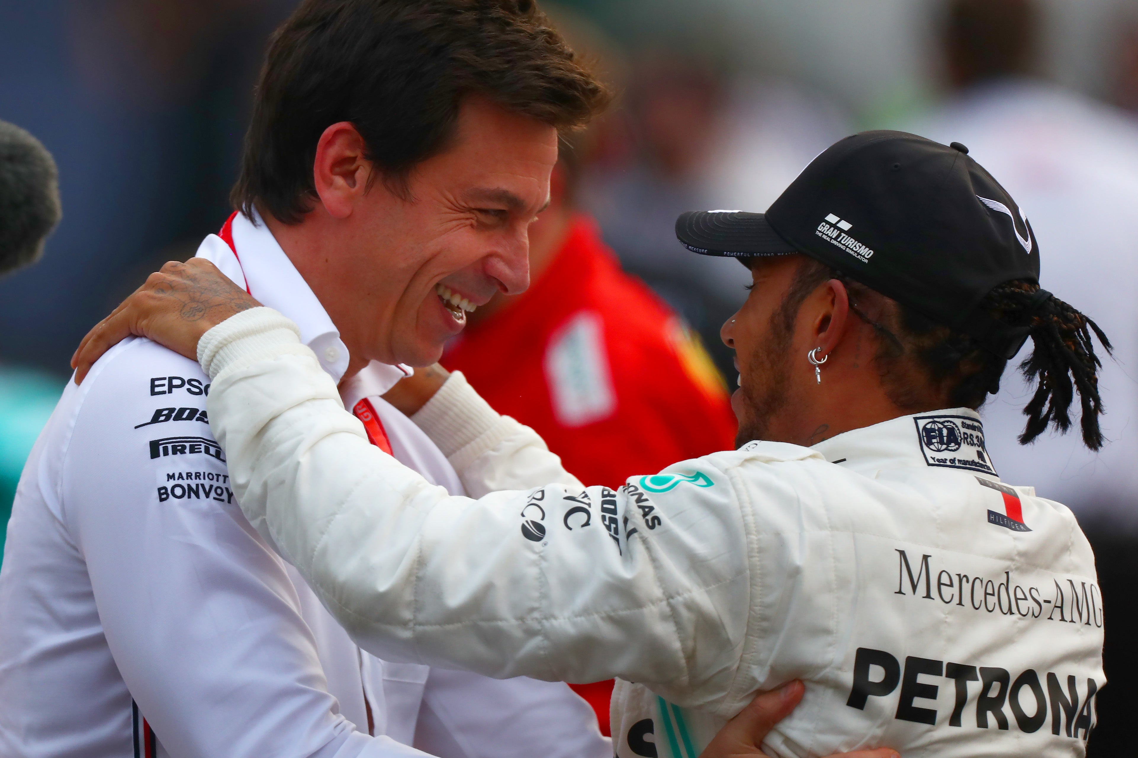 Hamilwon has worked with Toto Wolff for 11 years at Mercedes