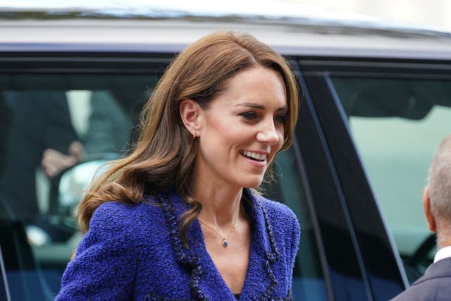 Kate became patron of the Rugby Football League earlier this year (Yui Mok/PA)