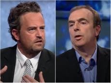 Matthew Perry calls Peter Hitchens a ‘complete tool’ as he discusses 2013 Newsnight appearance