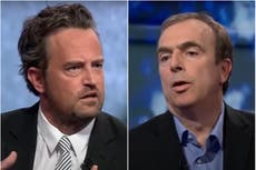 Matthew Perry calls Peter Hitchens a ‘complete tool’ as he discusses 2013 Newsnight appearance