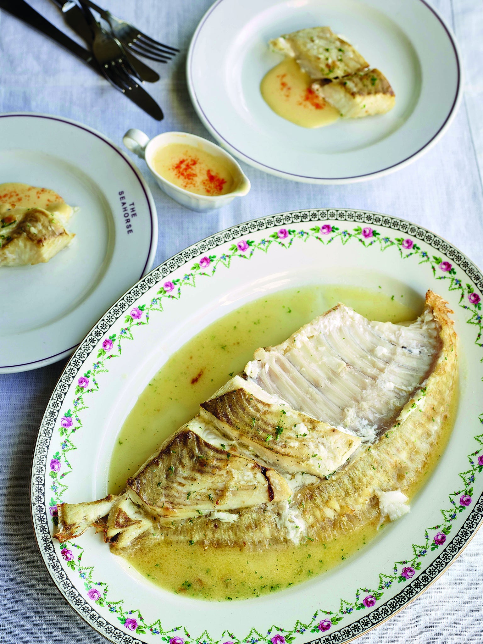 Turbot is the king of all flat fish