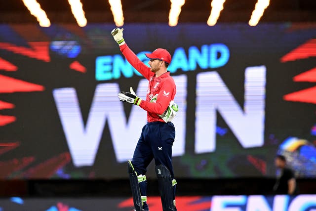 <p>Buttler’s 73 from 47 balls was key as England won by 20 runs in Brisbane</p>