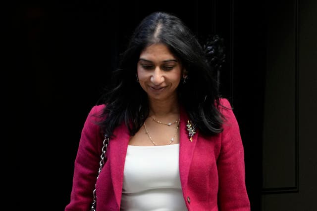 <p>It emerged on Tuesday that Suella Braverman’s incendiary ‘invasion’ remark had not been cleared with No 10</p>