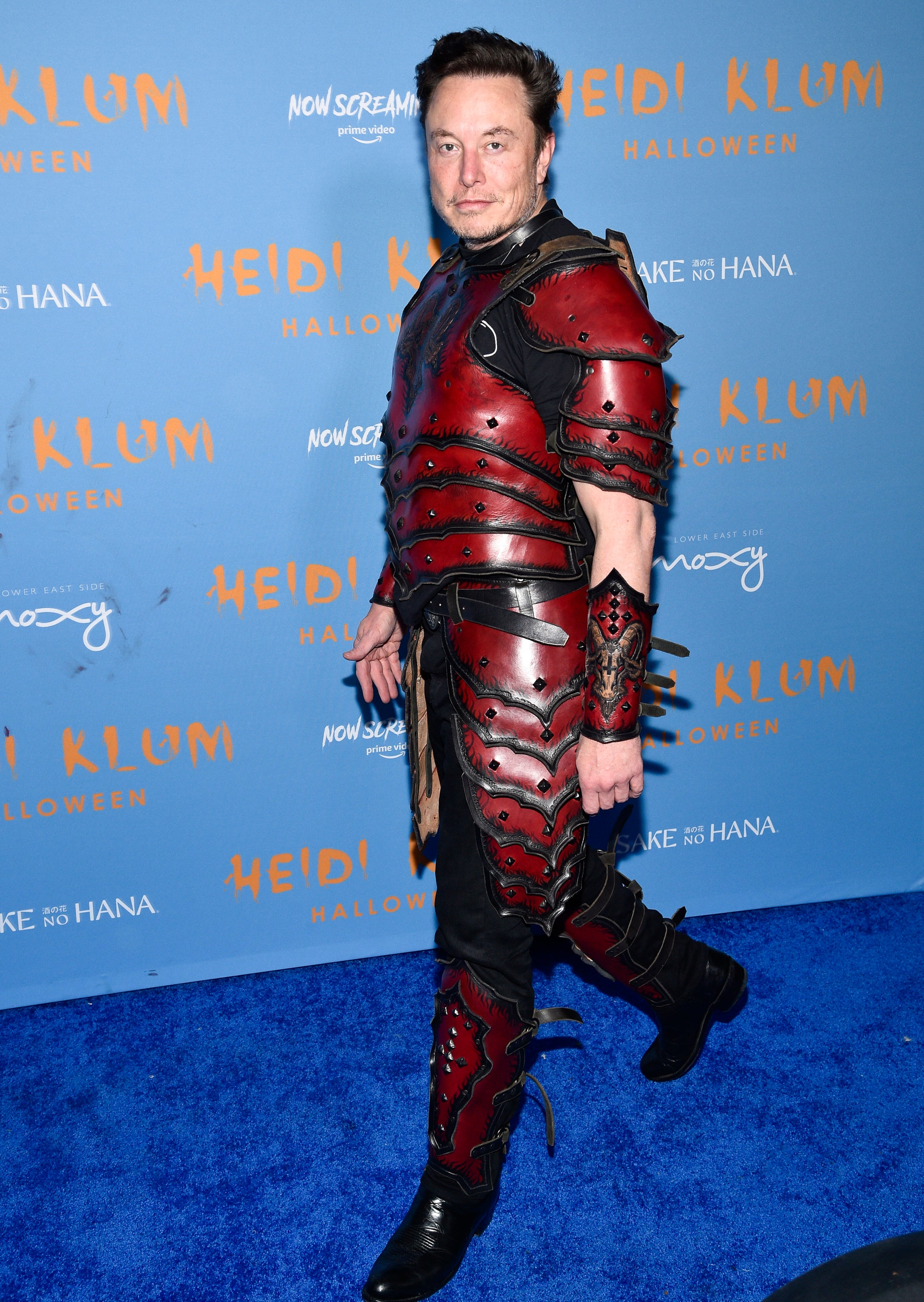 Elon Musk dresses up as ‘Devil’s Champion’ for New York Halloween party ...