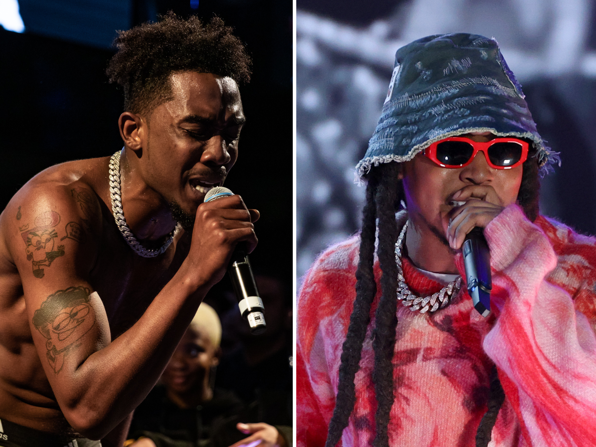 Desiigner says he's 'done with rap' as he tearfully mourns Takeoff's death