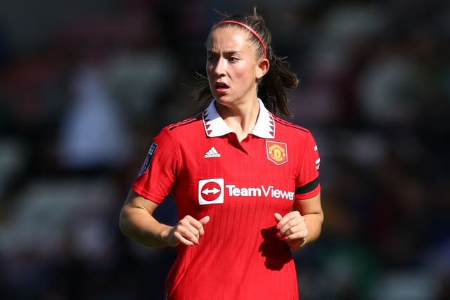 Maya Le Tissier in action for Manchester United (Tim Markland/PA).