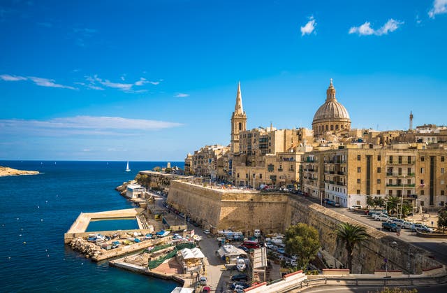 <p>Valletta, Malta’s handsome port capital</p>