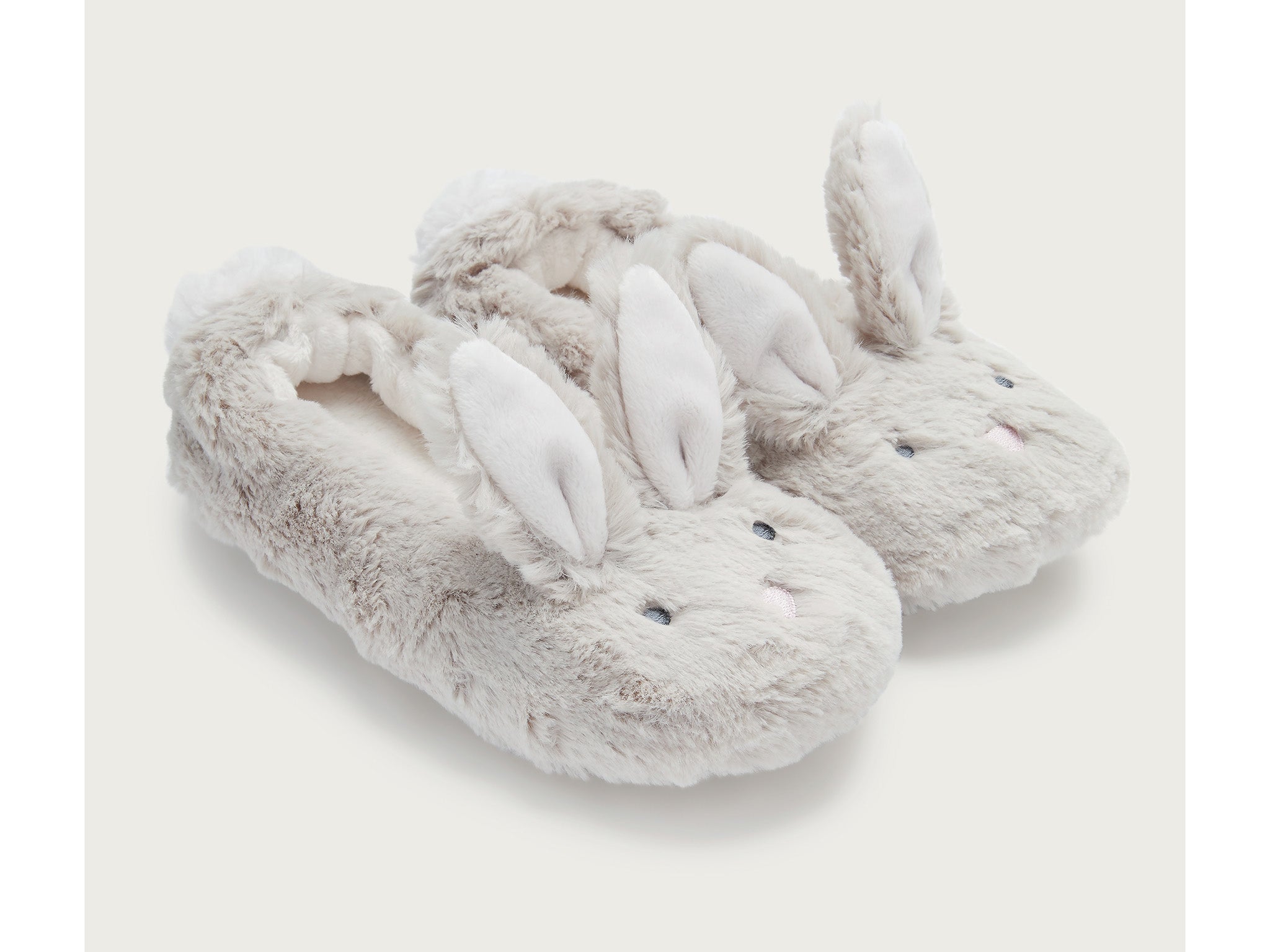 The White Company bunny slippers