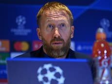 Chelsea will not ease off in Champions League, Graham Potter insists