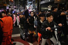 ‘People will get crushed to death here’: Seoul crowd’s emergency calls reveal fears of impending disaster