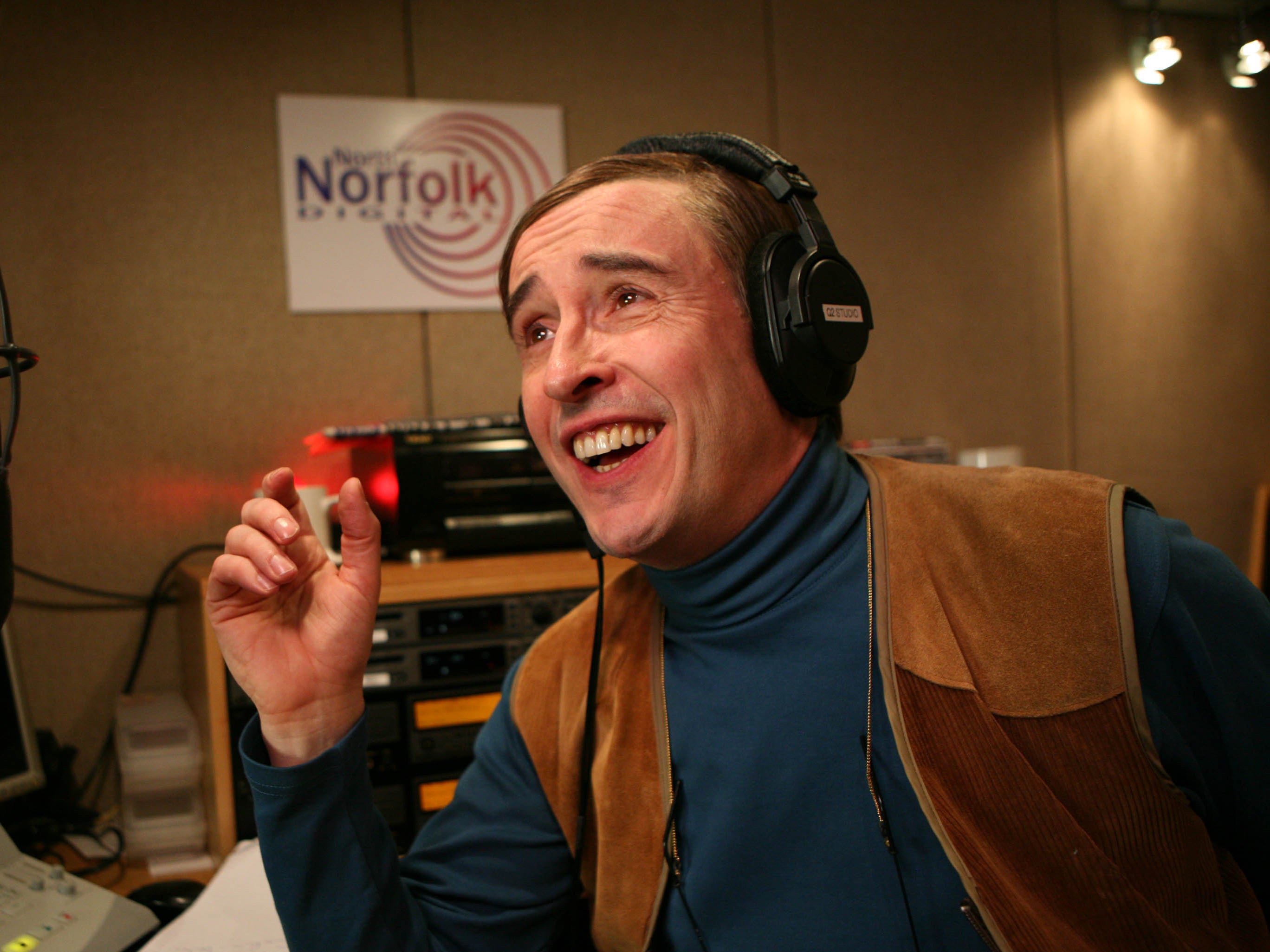 Coogan as Partridge on the brilliant ‘Mid Morning Matters’