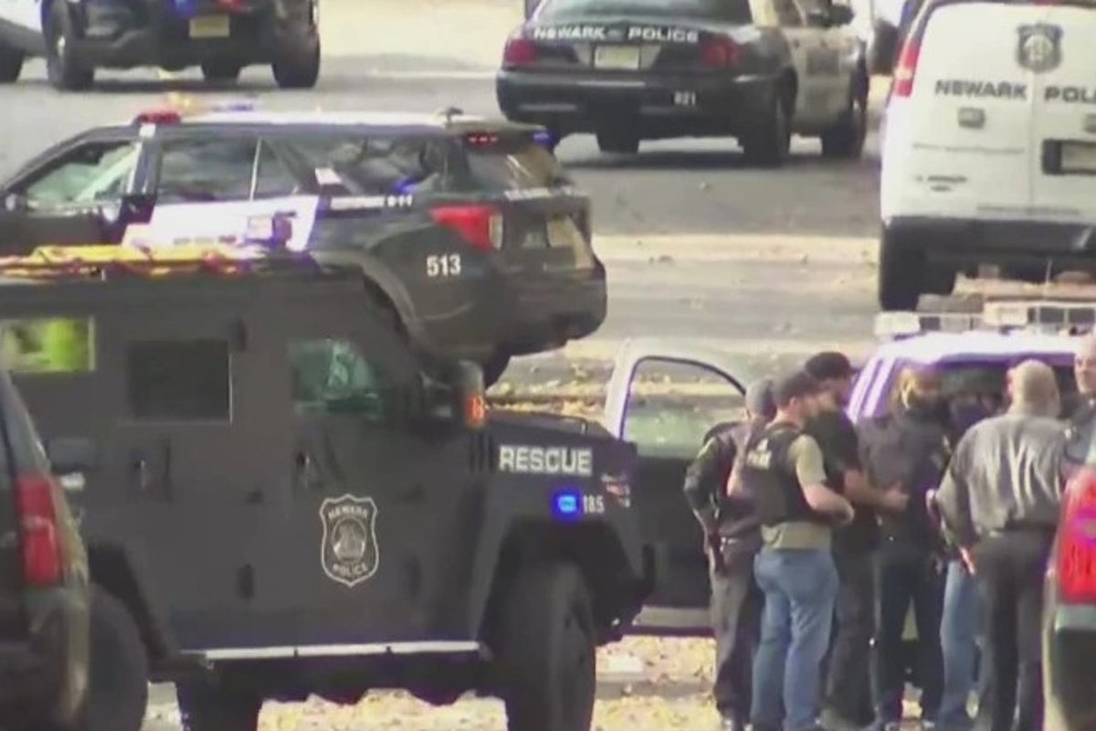 Two police officers shot from ‘elevated position’ in Newark | The ...