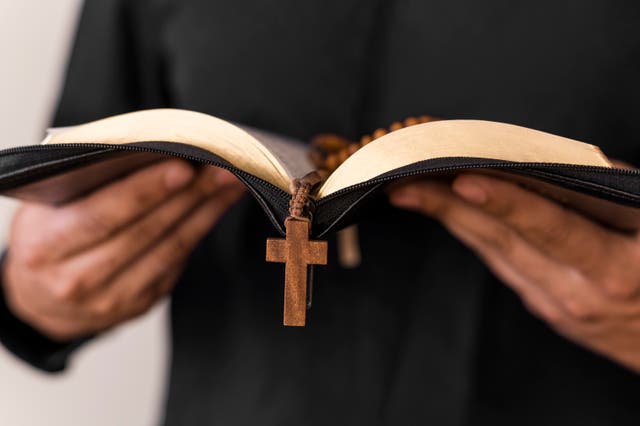 <p>A priest has sparked serious backlash after saying gay couples are ‘sinful’ (stock image) </p>
