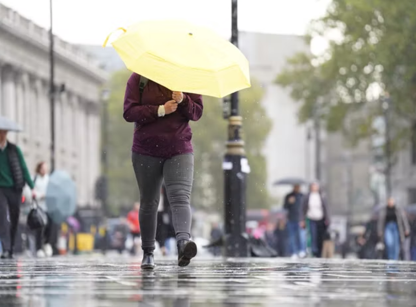 A yellow weather warning is in place for Wednesday