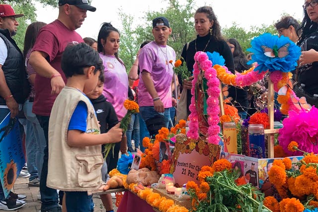 Texas School Shooting Day of the Dead