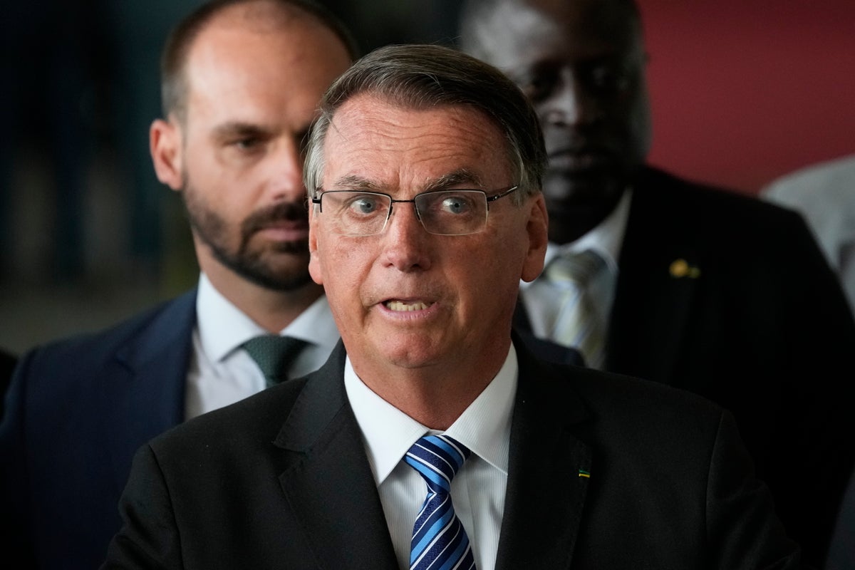 Brazil’s former president Jair Bolsonaro admitted to hospital in Florida with abdominal pain, reports say