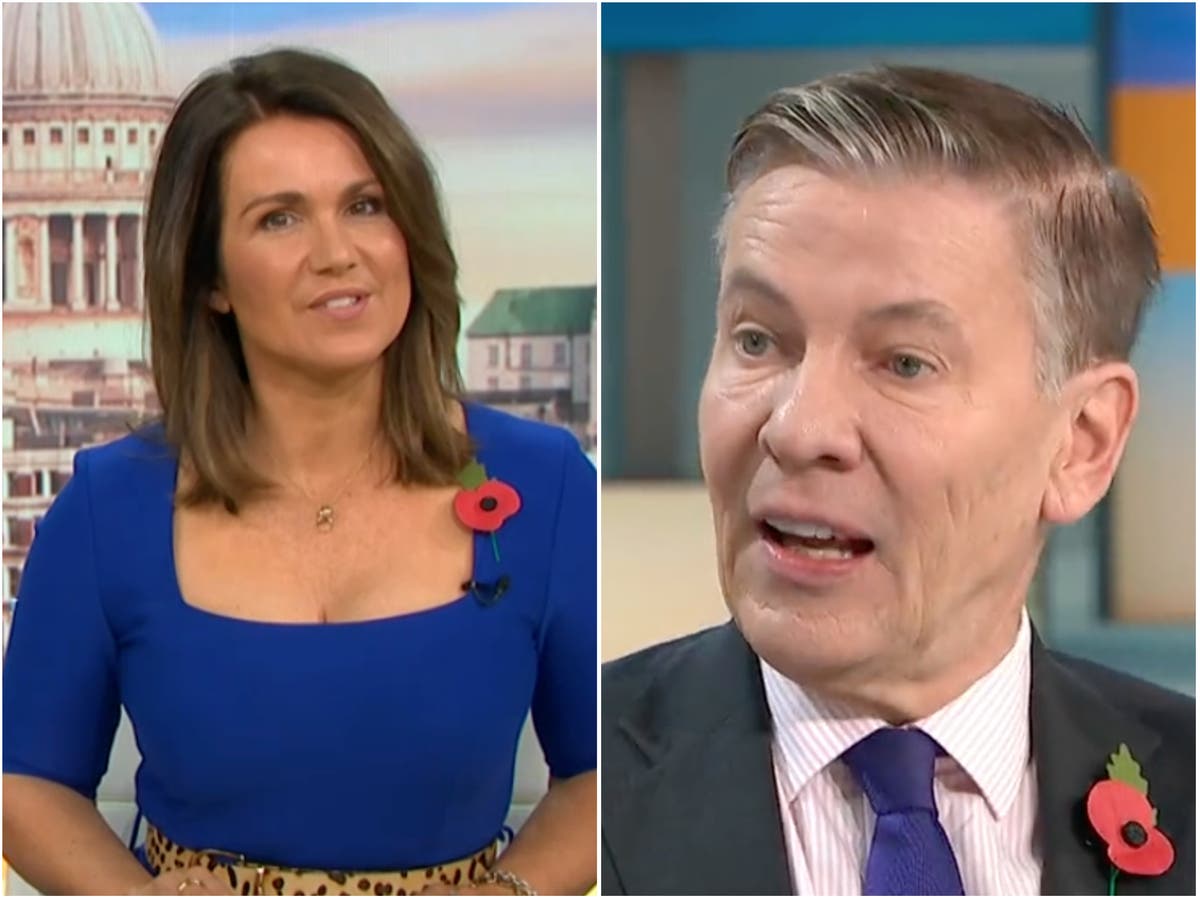 Susanna Reid forced to apologise after GMB guest calls Matt Hancock a ‘d***head’