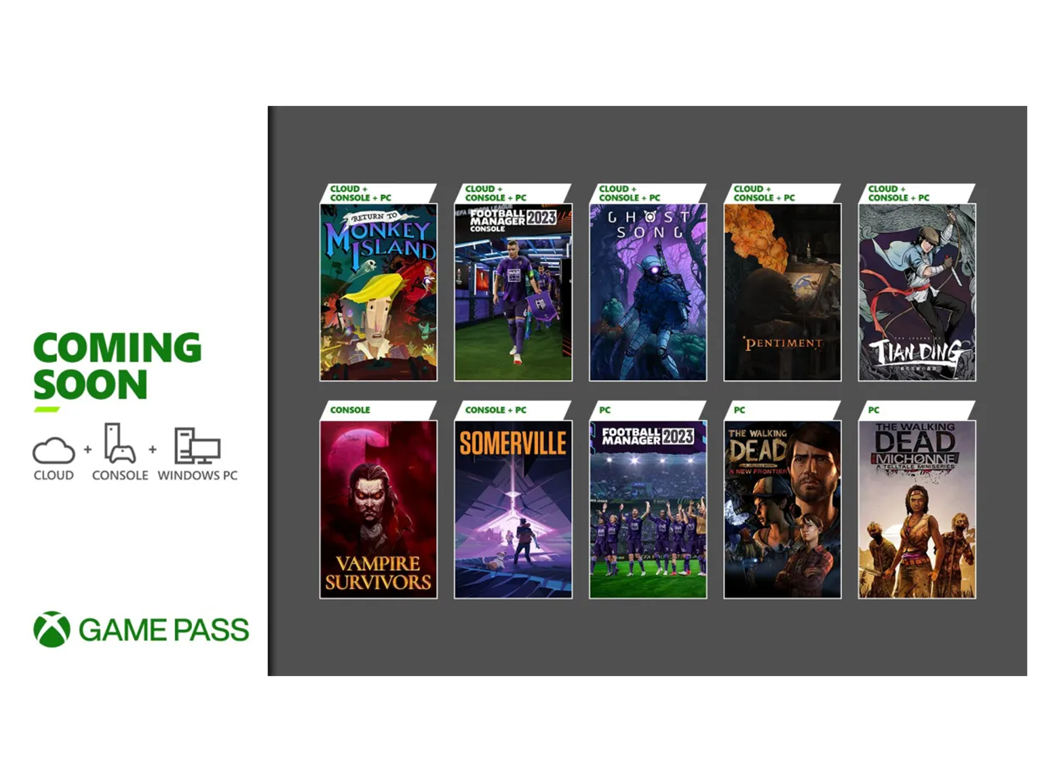 Here's what's coming to Xbox Game Pass in November
