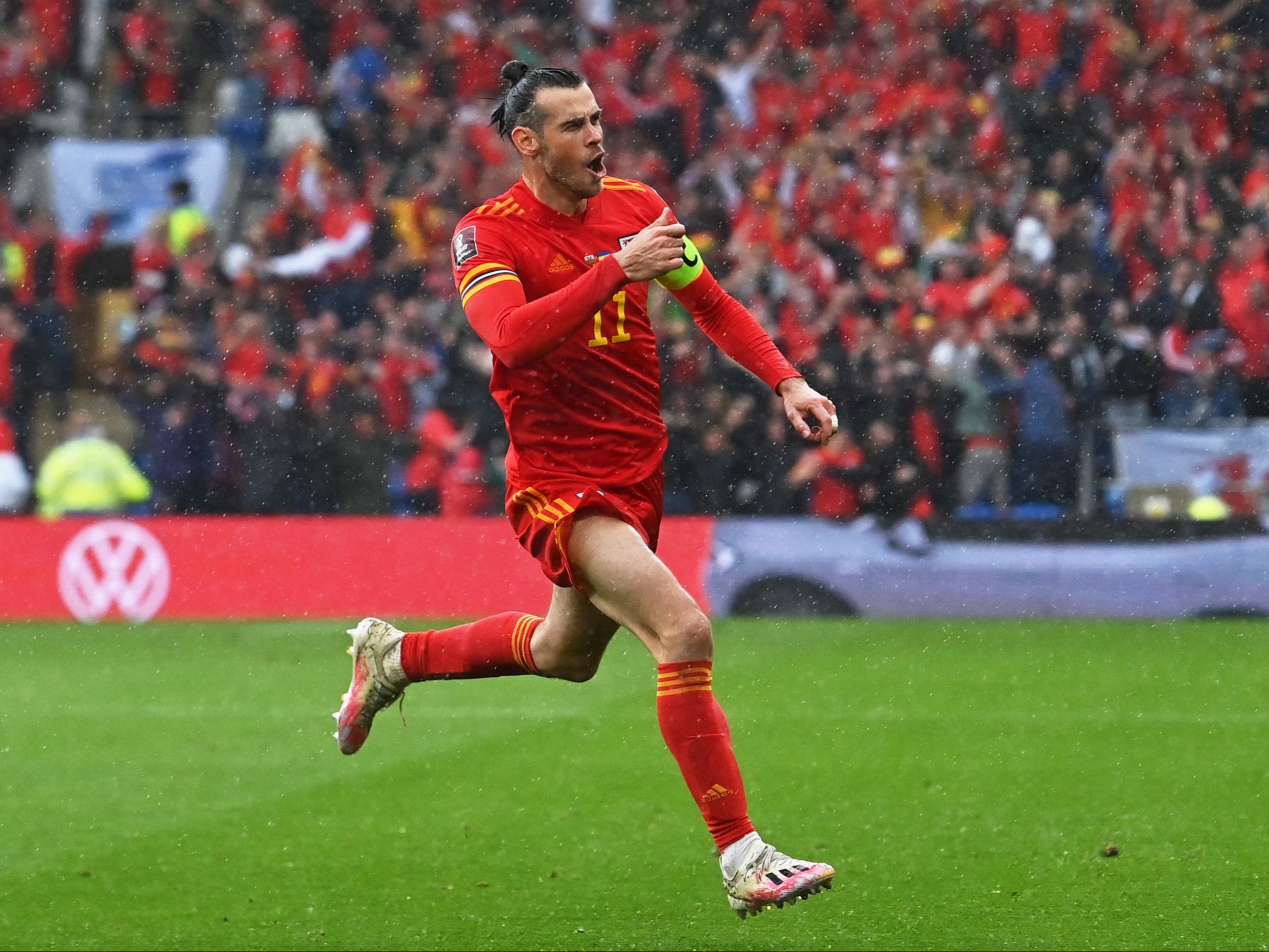 Bale is Wales’ all-time top scorer with 40 goals in 108 caps
