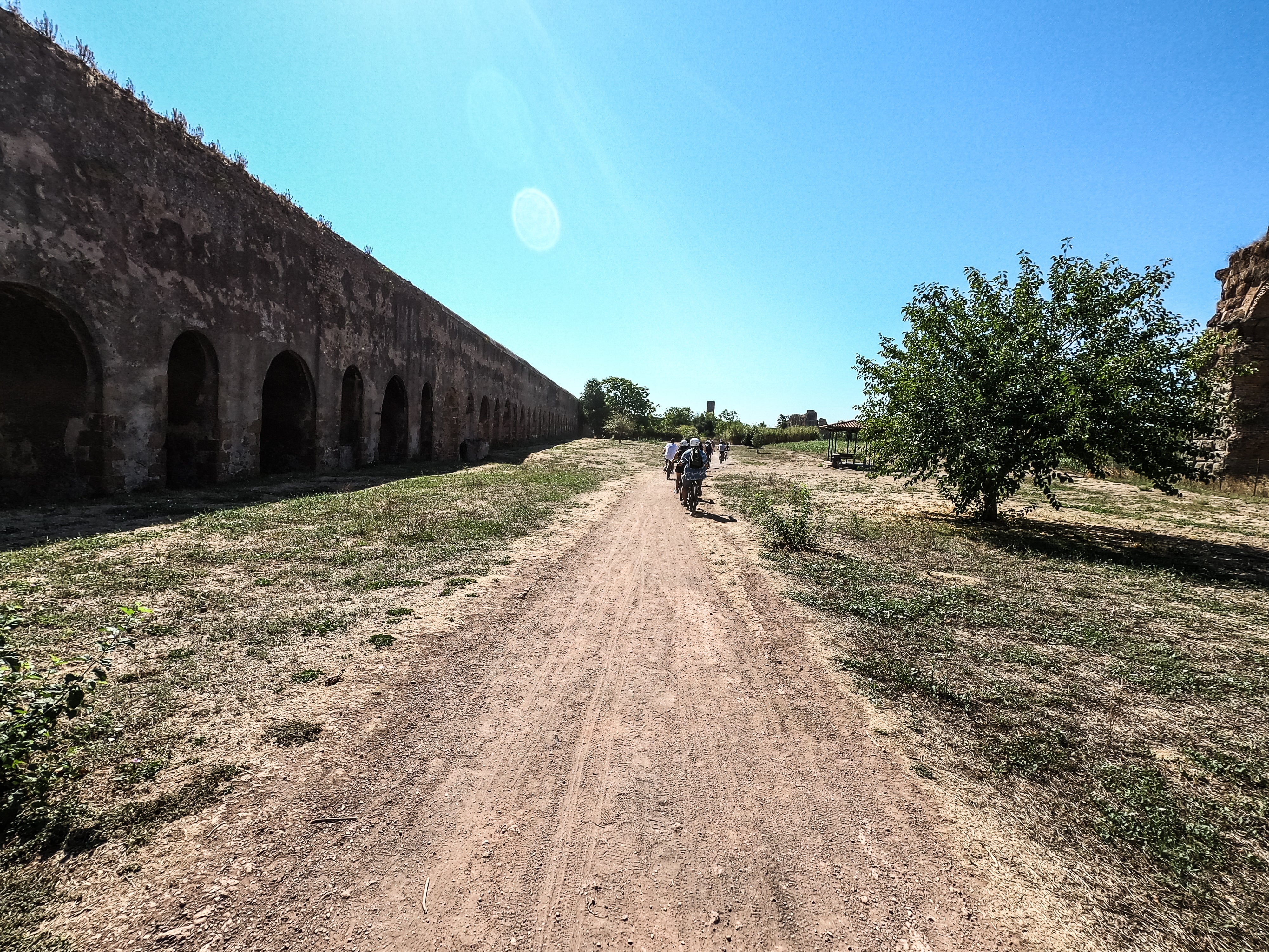 Cycle alongside an aqueduct on the original superhighway
