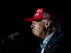 Trump news – live: Trump calls for McConnell impeachment as judge bars his company from transferring assets