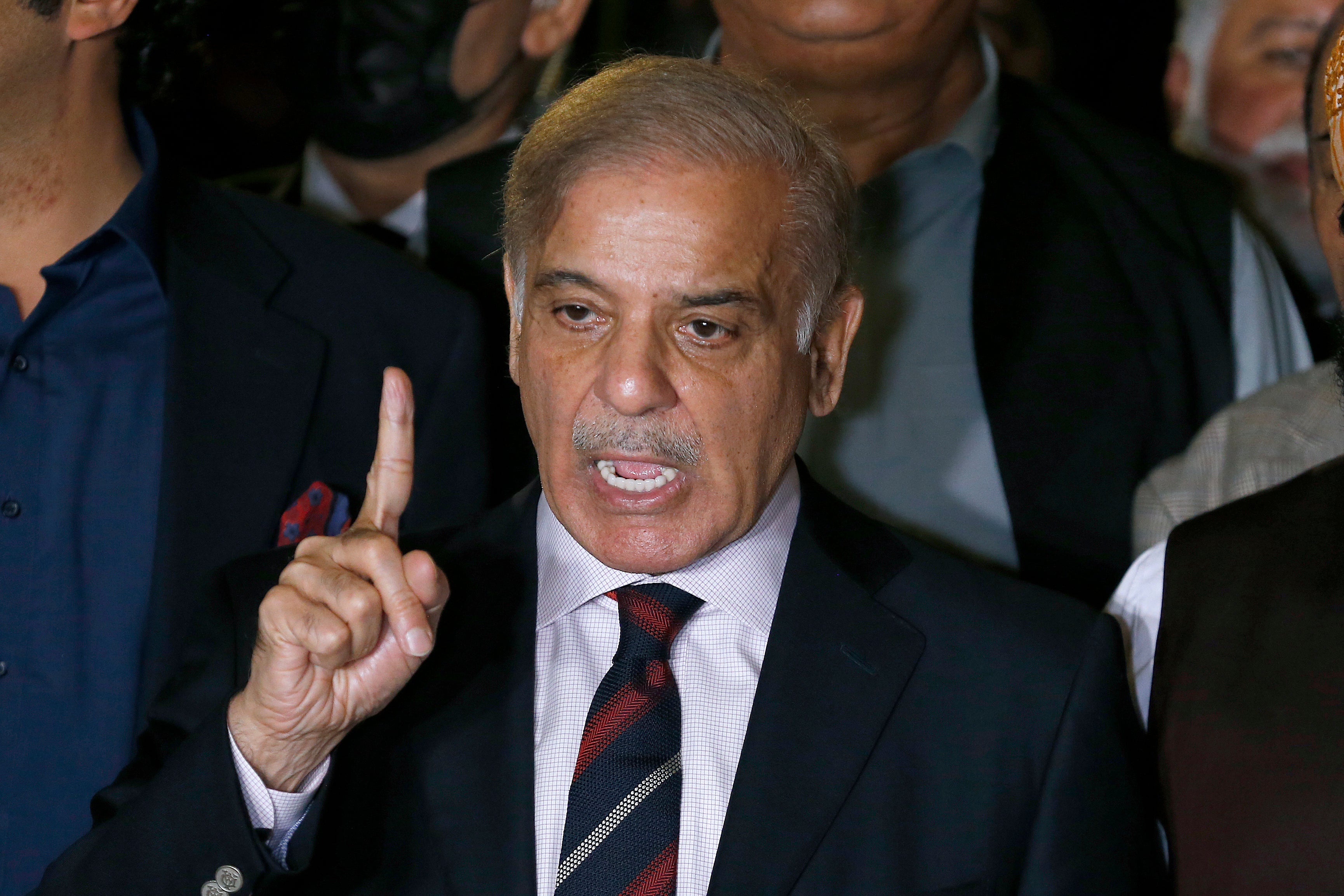 File photo: Pakistan’s prime minister Shahbaz Sharif in Islamabad