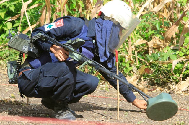 Cambodia Ukraine Land Mines