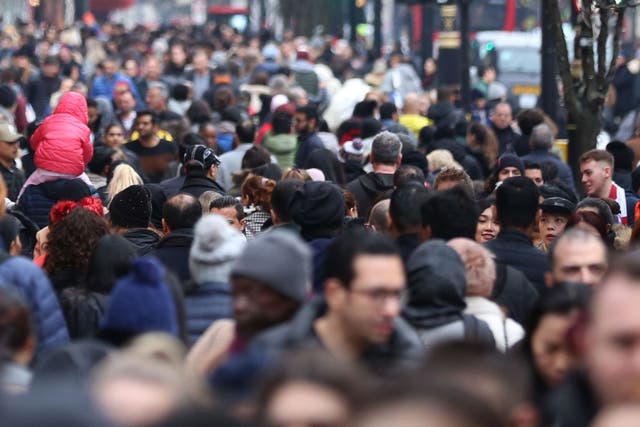 The latest data published on the results of the 2021 census paints a picture of changes in migration over the last decade in England and Wales (Isabel Infantes/PA)