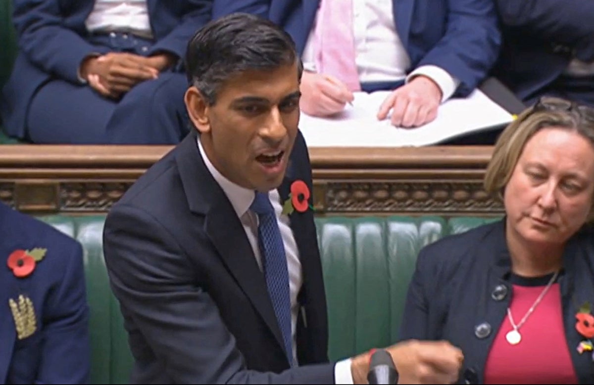 Voices: In Rishi Sunak, we have a prime minister doing an impression of what he thinks a prime minister should do