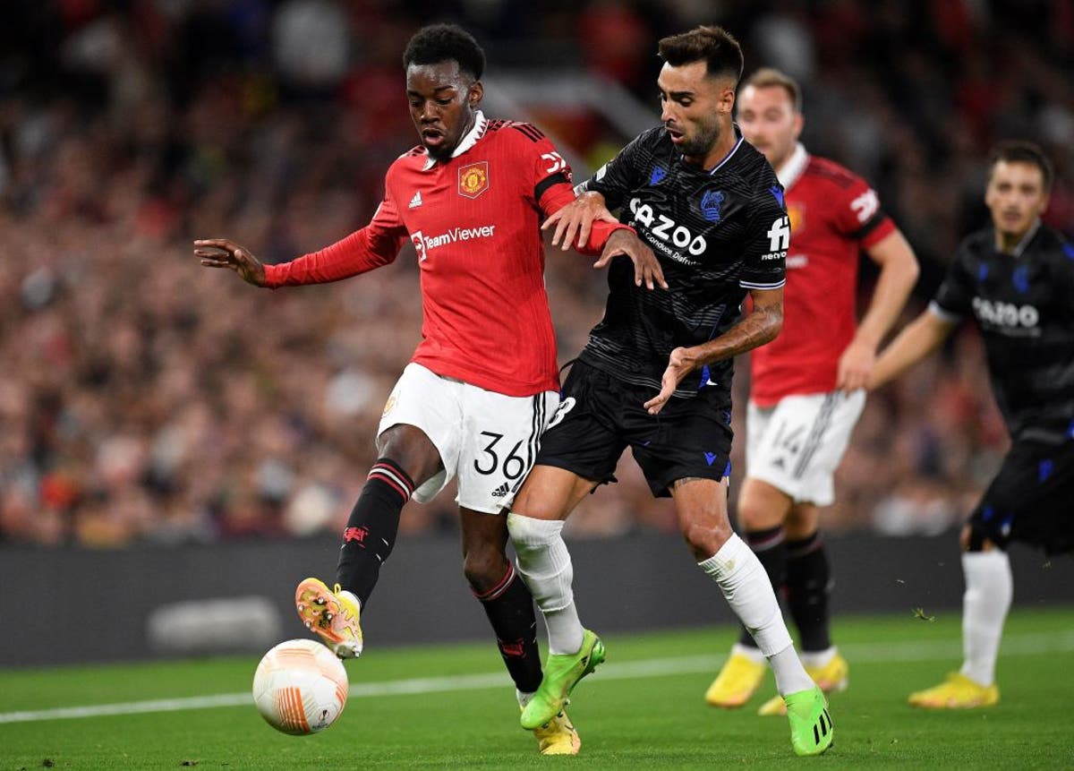 Garnacho earns win at Real Sociedad but Manchester United fail to top group, Europa League
