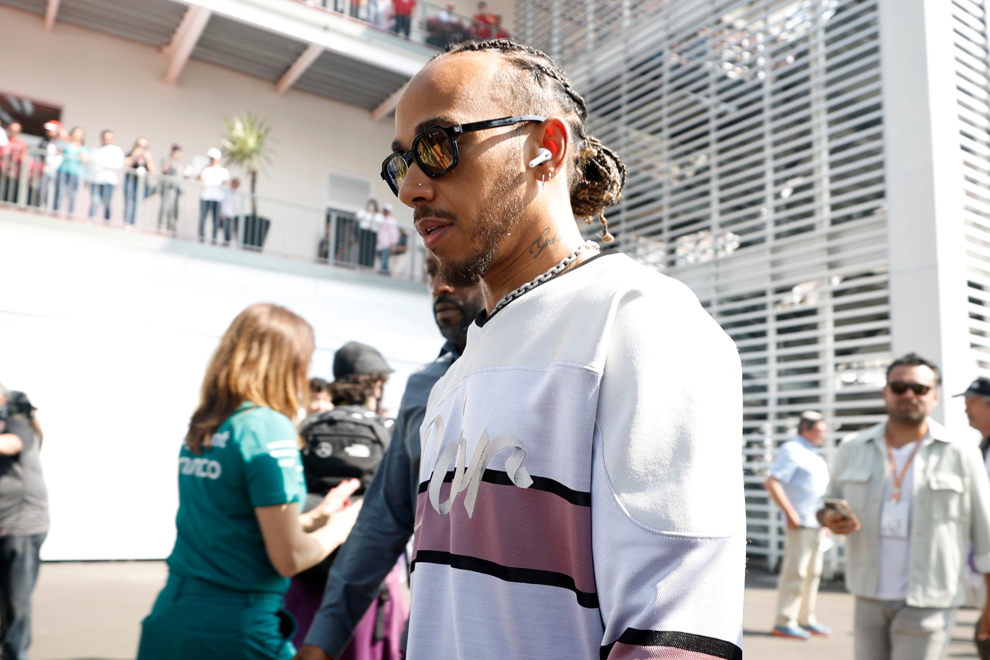Lewis Hamilton has joined forces with Tiger Woods and Serena Williams for a new sports tech venture