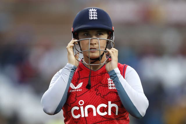 Eighteen-year-old Alice Capsey has won her first England contract (Will Matthews/PA)