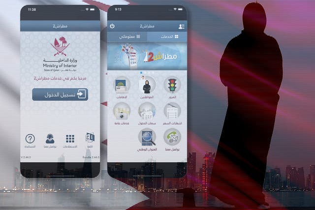 <p><em>The Independent</em> can reveal that the Qatari Ministry of Interior (MOI) app Metrash2 is available on Apple’s app store and Google Play – it has been downloaded more than a million times on the latter platform</p>