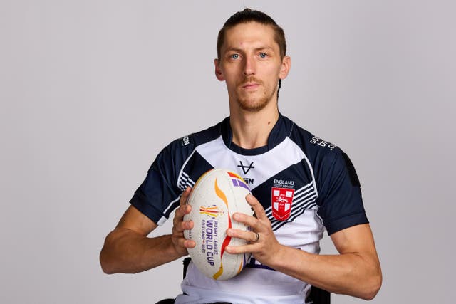 Jack Brown is hoping to bring home wheelchair rugby league gold for England at the World Cup (Rugby League World Cup)