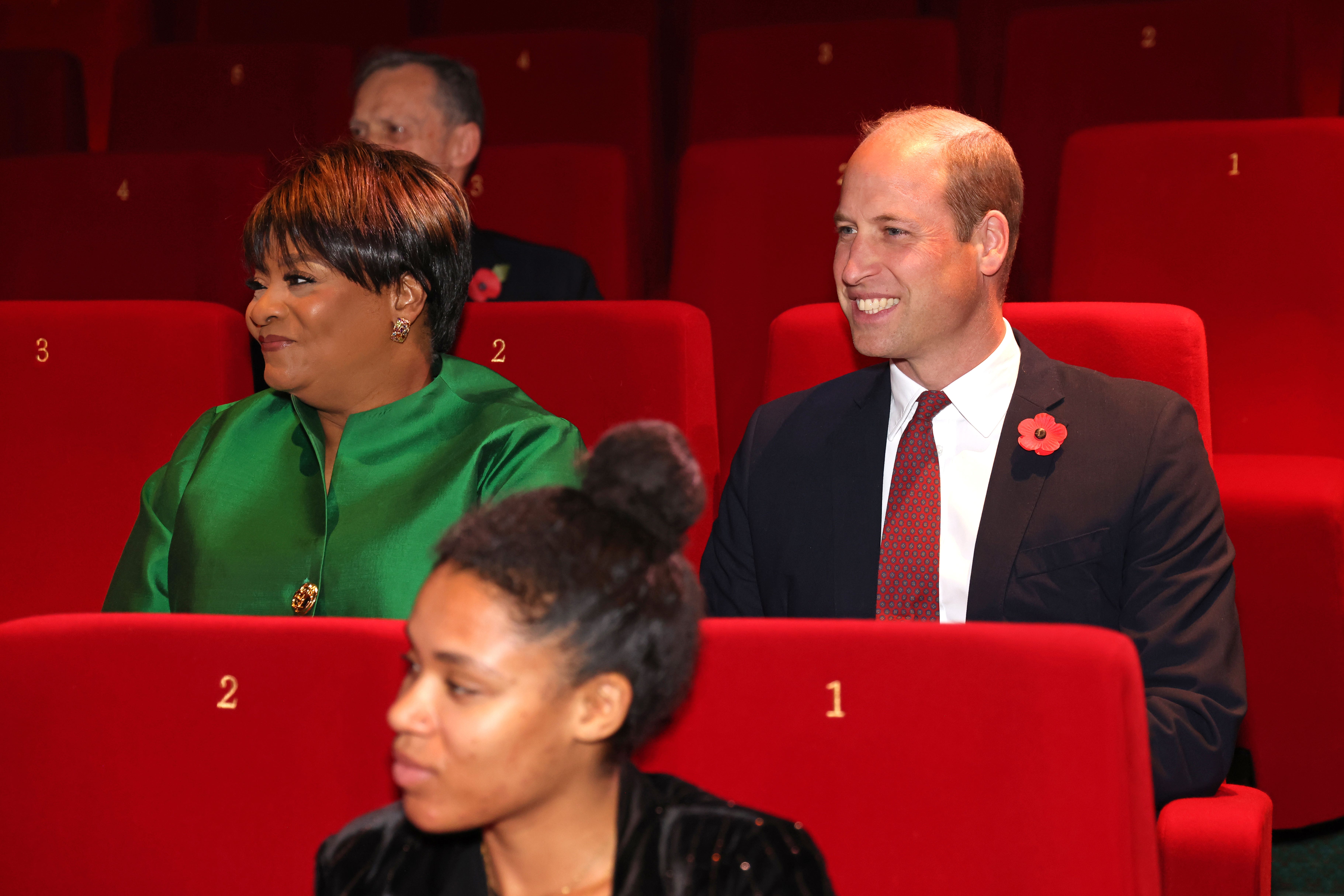 The Prince of Wales and Arunma Oteh (left), chairwoman of The Royal African Society, attend an event as part of the society’s biennial film festival (Tim P Whitby/PA)